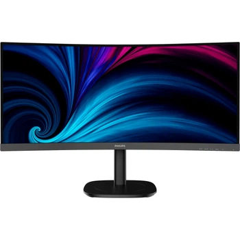 Монитор игровой 34" Philips 34B2U3600C WQHD VA 120Гц HDMI DP USB-C RJ-45 USB-hub HAS Черный (34B2U3600C/00)