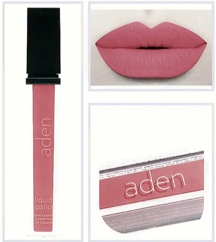 Aden Liquid Lipstick Помада жидкая Суперстойкая "Nectarine" "Нектарин" № 01