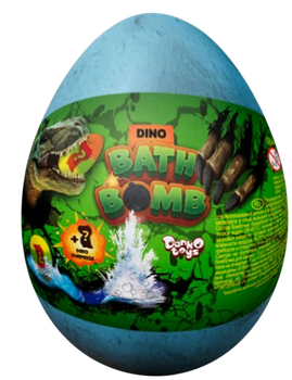 Дитяча бомбочка для ванни "Dino Bath Bomb" з сюрпризом всередині