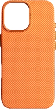 Чехол для смартфона ArmorStandart LikeCarbon2 MagCase для Apple iPhone 16 Pro Max Kevlar/Orange (ARM88595)