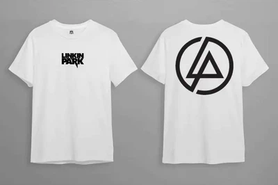 Біла Футболка LOYS Linkin Park Logo білі футболки Лінкін Парк унісекс XS