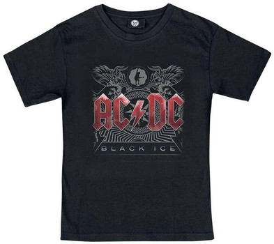 Футболка LOYS з принтом рок AC/DC black ice XL