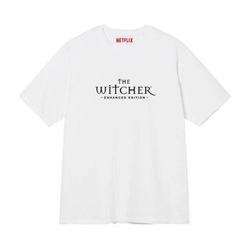 Біла Футболка LOYS The Witcher / Відьмак Netflix білі футболки Нетфлікс унісекс M