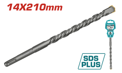 Бур TOTAL TAC311401 SDS plus 14x210мм (7090244)