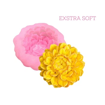 Силіконовий молд Жоржина 4 EXTRA SOFT