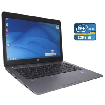 Ультрабук Б-класс HP EliteBook Folio 1040 G1 / 14" (1600x900) IPS / Intel Core i5-4210U (2 (4) ядра по 1.7 - 2.7 GHz) / 4 GB DDR3 / 128 GB SSD / Intel HD Graphics 4400 / WebCam / Win 10 Pro б/у