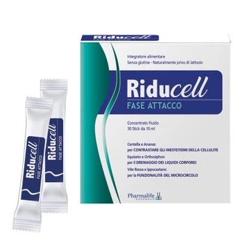 Комплекс для покращення мікроциркуляції та дренажу Riducell Фаза атаки, 30 стіків по 10 мл