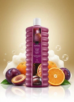 Піна для ванни Avon Senses «Пряна слива» з ароматом томленої сливи і пряного апельсина, 1000 мл