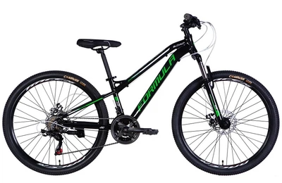 Велосипед AL 26" Formula BLACKWOOD 13" черно-зеленый (OPS-FR-26-801)