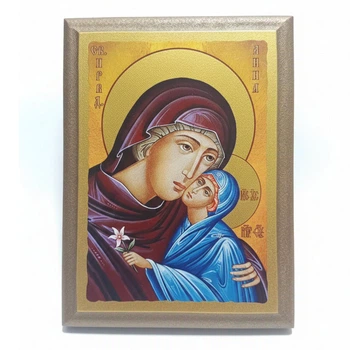 Икона Святая Анна Праведная 145х200 дерево