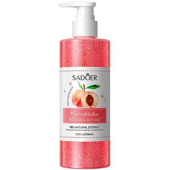 Гель-скраб для тіла з екстрактом персика Sadoer (6976068957102)
