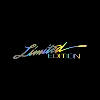 Наклейка Limited Edition 16,0*3,8 cм голограма