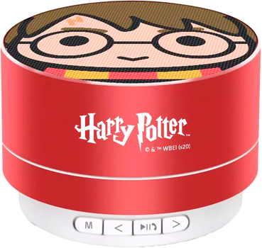 Głośnik przenośny Harry Potter 3W Red (5903932890594)