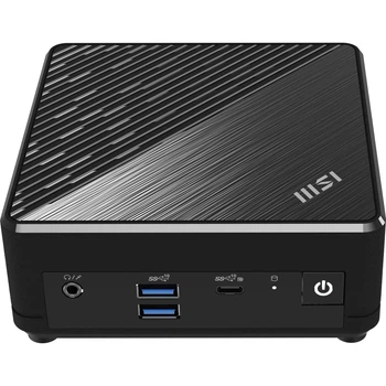 Мини ПК MSI Cubi N ADL S-080DE / Intel N200 / RAM 8GB / SSD 128GB / 1 x HDMI / 2 x LAN / Wi-Fi 5 / Bluetooth 5.1 / Windows 11 / Черный Б/В