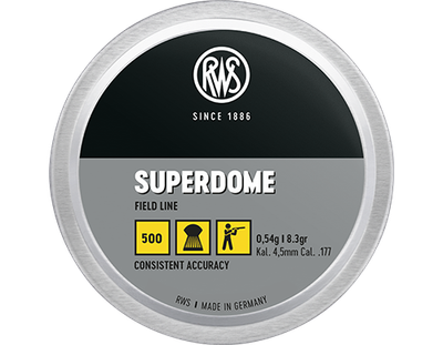 Кульки RWS SuperDome 0,54 г.500 шт кал.4,5 мм (1004232)
