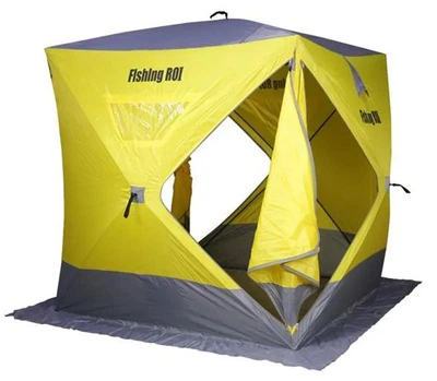 Намет Fishing ROI Atlant зимовий для риболовлі 2 виходи, -35°C, Oxford 300D, снігозахисна спідничка