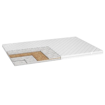 Тонкий матрас-топпер Purple Base Plus Cocos двуспальный 160x200 см