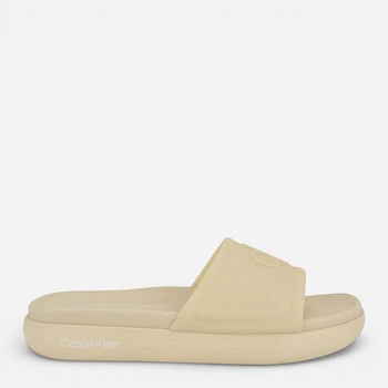 Женские шлепанцы для пляжа Calvin Klein 612393876 40.5 Молочные (1159850529)