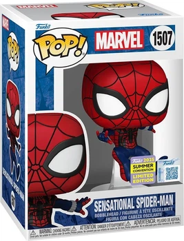 Фігурка Funko Pop!: Marvel 1507 Sensational Spider-Man Bobble-Head Convention Special Edition 87951 (889698879514)