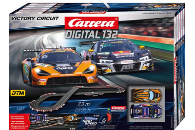 Tor wyścigowy Carrera Digital 132 VICTORY CIRCUIT 7,3 m + 2 samochody 30047 (4007486300477)