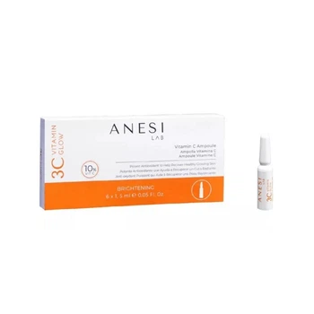 Концентрат для освітлення шкіри обличчя Anesi Lab 3C Vitamin Glow Radiance Boost Ampolles 1х1,5 мл