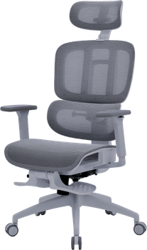 Кресло офисное OfficePro Skyline Footrest Gray/Dark Gray (OC750-G-DG-DG)