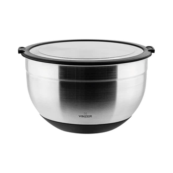 Миска с крышкой кухонная VINZER 4 л. (50344)