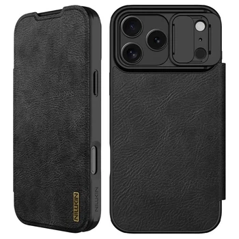 Шкіряний чохол книжка Nillkin Qin Pro Leather Case для Apple iPhone 17 Pro Black