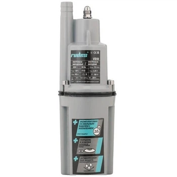 Вибрационный насос Rudes VB50 кабель 10 м (180 Вт)