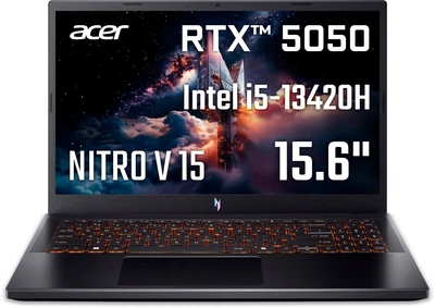 Ноутбук Acer Nitro V 15 ANV15-52-59TF (NH.QZ7EU.00G) Obsidian Black