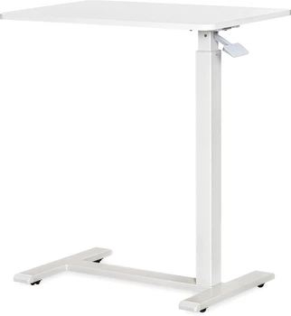 Приставной мобильный столик с регулировкой высоты Hommex Mobidesk Lite White (TH-010 Lite White)