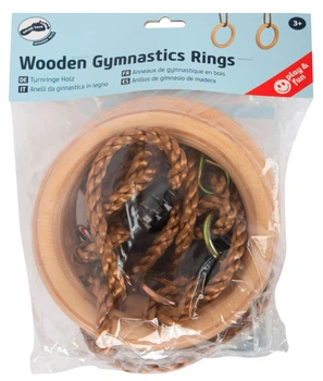 Kółka gimnastyczne Small Foot 11592 ​​drewniane (4020972115928)