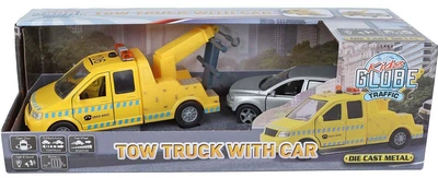 Zestaw Kids Globe auto z lawetą z oświetleniem i dźwiękiem 3111424 (8713219554432)