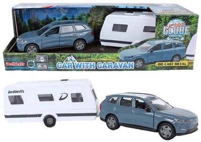 Autko Kids Globe Volvo EX90 z przyczepą kempingową 3111425 (8713219554296)