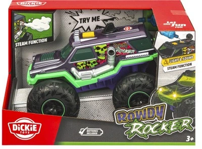 Позашляховик Dickie Asphalt Heroes Rowdy Rocker зі звуковими та світловими ефектами 376-4025 (4006333094033)