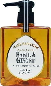 Рідке мило для рук Pelican Aurascent Hand Soap Basil з ароматом лайма та базиліку 300 мл (4976631645902)