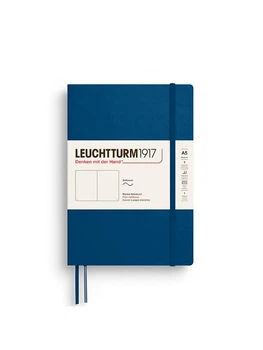 Блокнот Leuchtturm1917, Средний, мягкий переплет, Indigo, Точка (374003)
