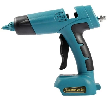 Аккумуляторный термоклеевой пистолет Li-ion Battery Glue Gun с 21V Синий
