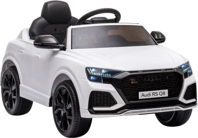 Електромобіль для дітей LEAN Toys Audi RS Q8 Білий (5903802454925)