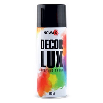 Краска акриловая Nowax Spray Черный металлик 450 мл (NX48059/NX65059)