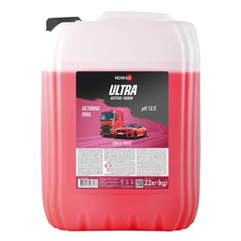 Активная пена Nowax Ultra Active Foam концентрат для бесконтактной мойки 22кг