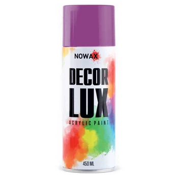 Краска акриловая Nowax Spray Фиолетовая 450 мл (NX48056/NX65056)