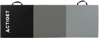 Мат гімнастичний Actiget 180 x 60 x 5.5 см Чорно-сірий ACT0165 (5908455309875)