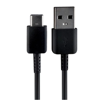 Кабель USB Type-C 2.1A для Samsung S10 чорний