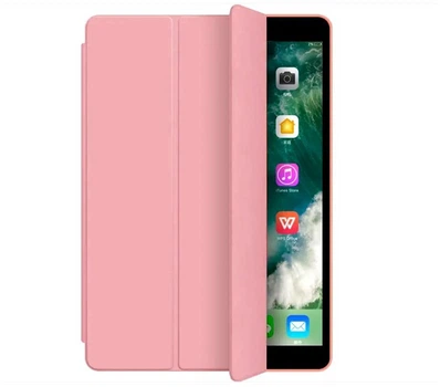 Чехол-книжка силиконовый противоударный для iPad Pro 11" (2018) розовый