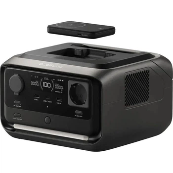 Зарядна станція EcoFlow RIVER 3 Plus Wireless / 600 Вт / 286 Вт⋅год / LiFePO4 (EFRIVER3PLUS-W-EU-CBOX)