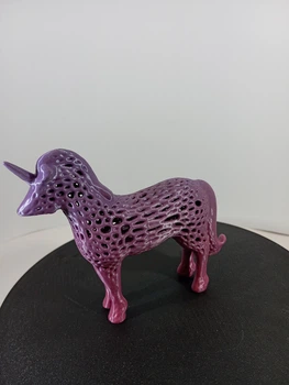 Фантазийная Фигурка Voronoi 15 См Фиолетовый 3д Печать