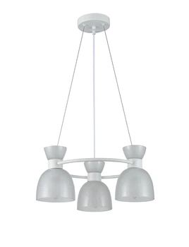 Люстра підвісна кільце з плафонами Light House SRS-20677/3 Matte White біла