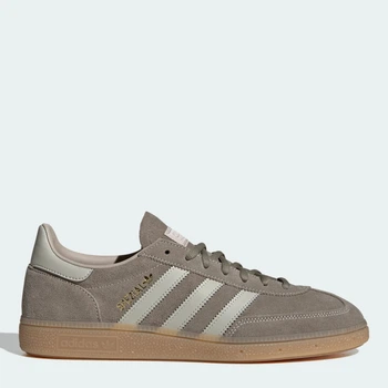 Жіночі кеди шкіряні низькі Adidas Handball Spezial IH9761 39.5 (6UK) 24.5 см Clay (4068812678592)