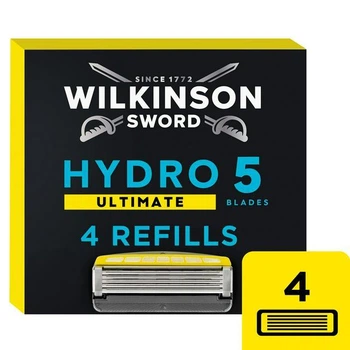 Сменные кассеты (картриджи лезвия) для бритья Wilkinson Sword Hydro 5 SKIN protection Advansed menthol - 4 шт